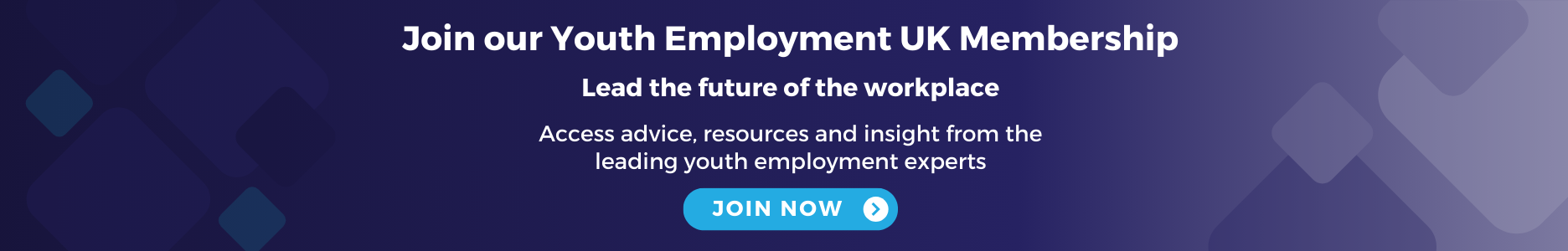 Join the Youth Employment UK Membership banner.